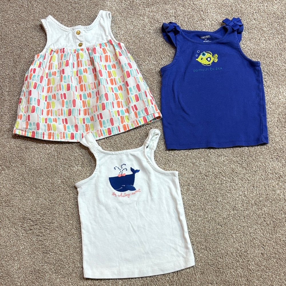 Gymboree (Size 2T) Girls Tank Top Bundle